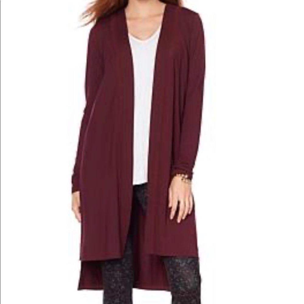 Lysse NWT Currant Ashley Maxi Cardigan